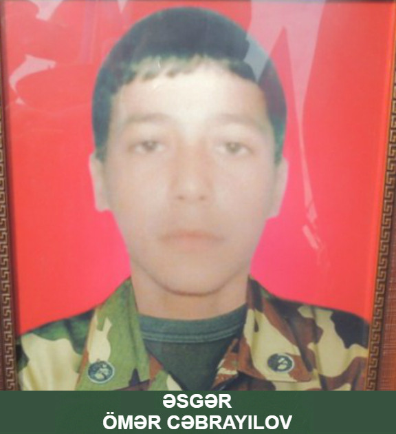 Əsgər Ömər Məzahir oğlu Cəbrayılov